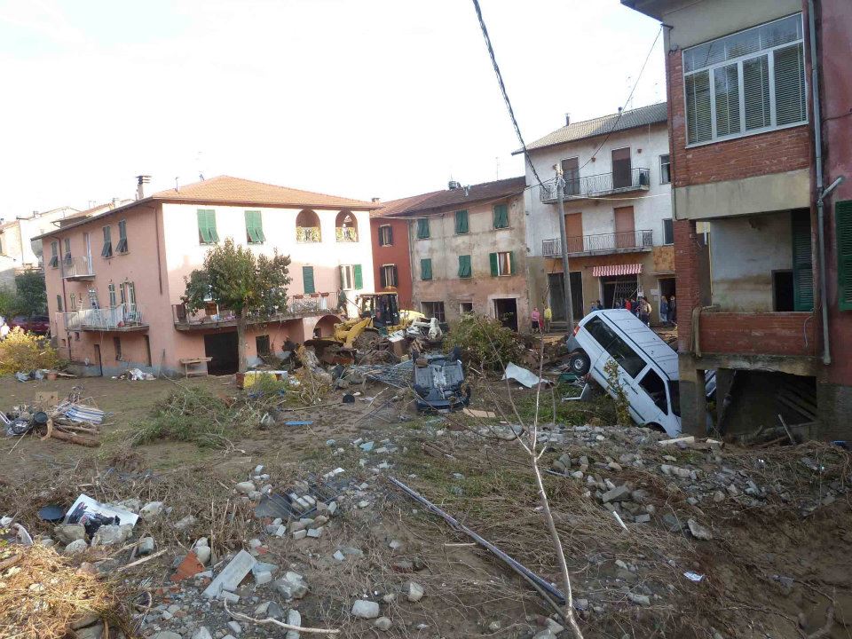 Devastazione a Borghetto Vara