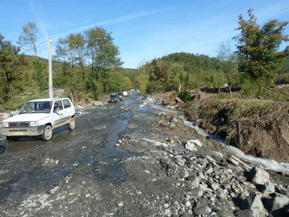 La strada verso Pieve