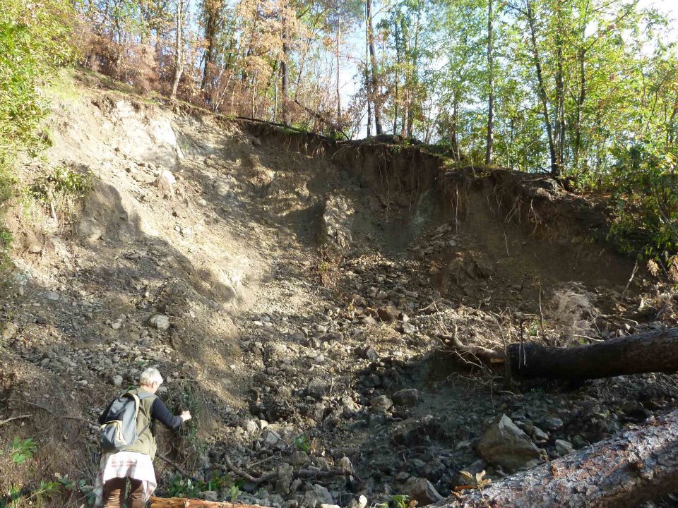 Frana a Rocchetta di Vara