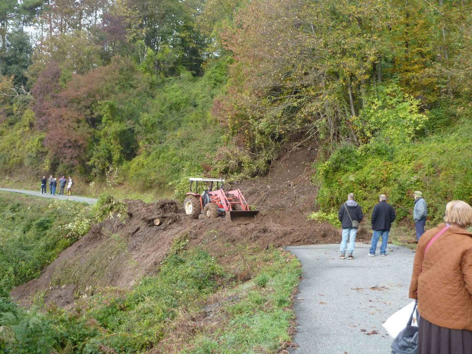 Frana a Rocchetta di Vara