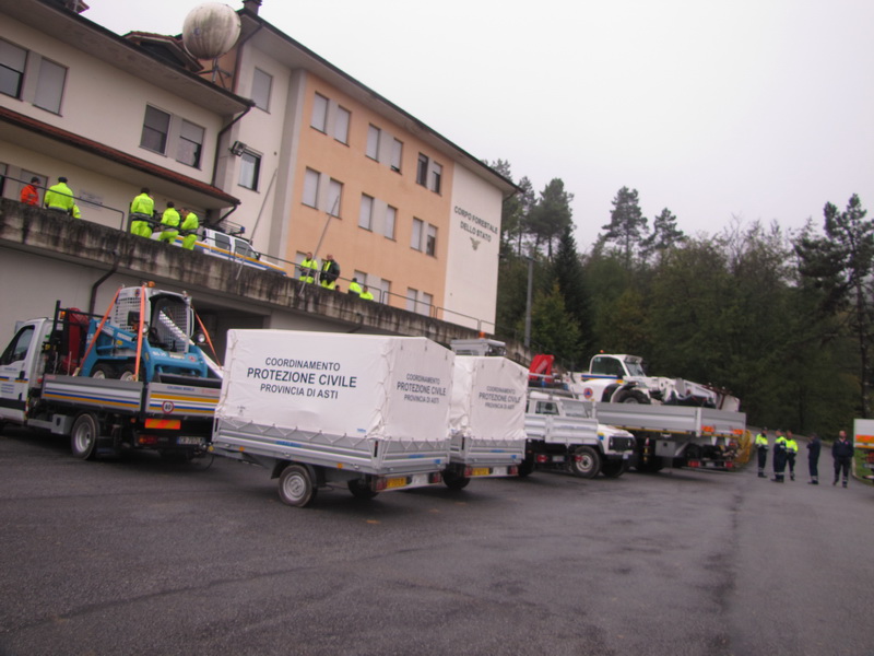 La protezione civile si mobilita